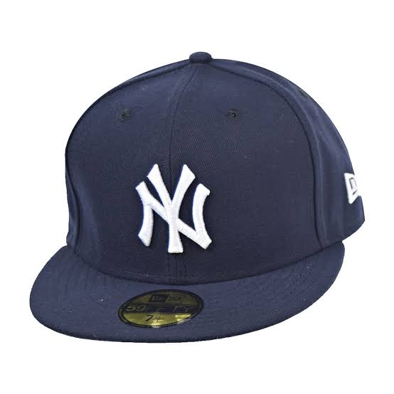 Navy Flat-Brim Cap