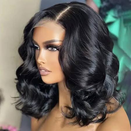 Side-Part Wavy Bob